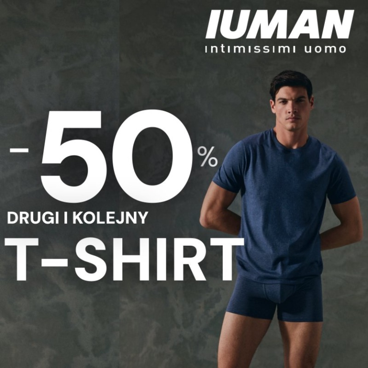 -50% na drugą i każdą kolejną koszulkę