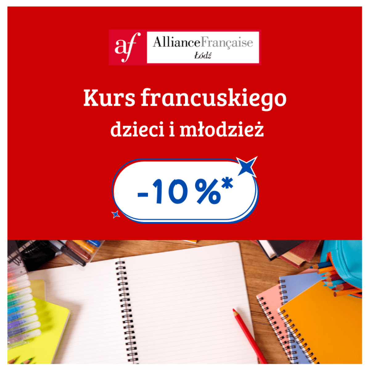 Zapisz swoje dziecko na kurs francuskiego!