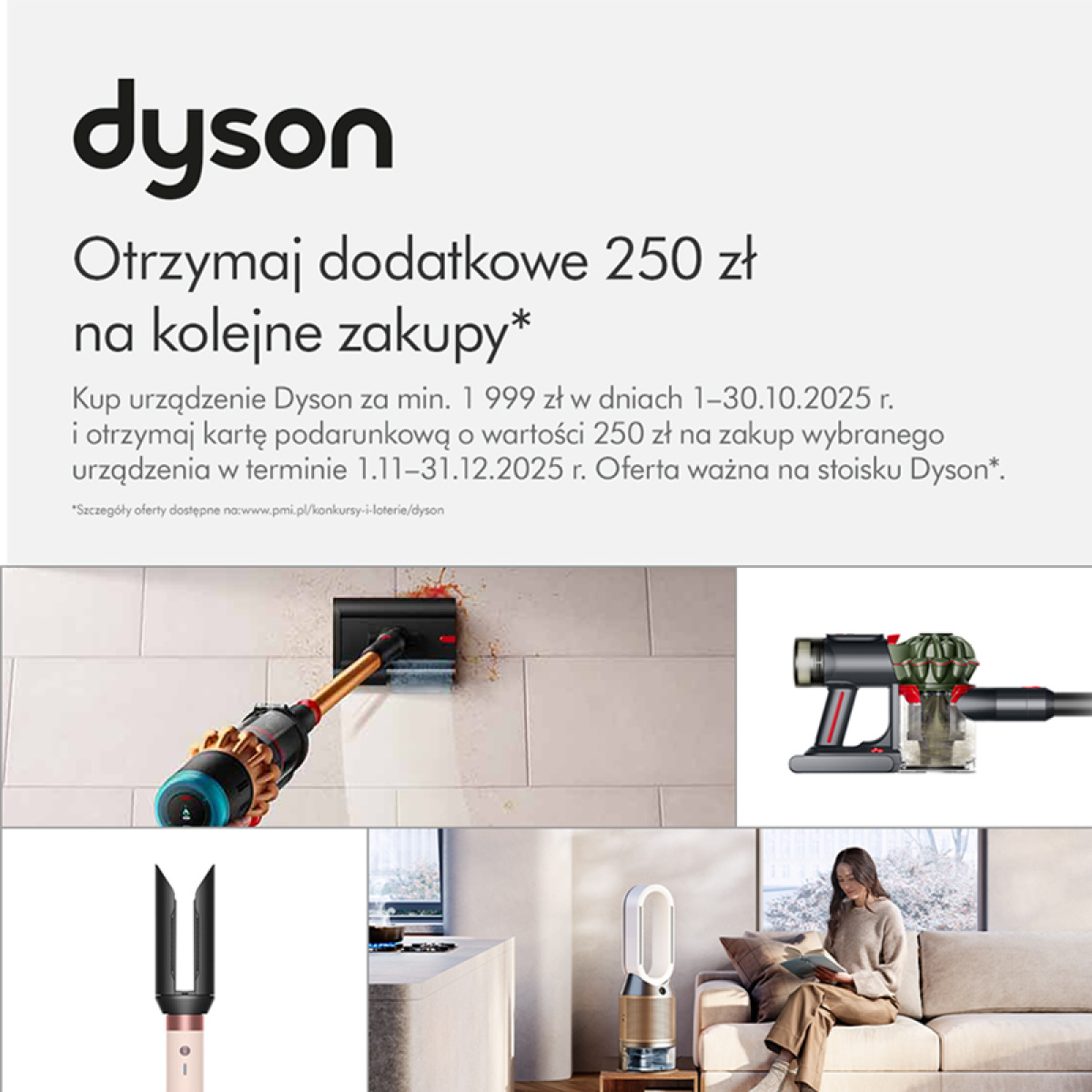 Otrzymaj kartę podarunkową 250 zł na zakup kolejnego urządzenia*