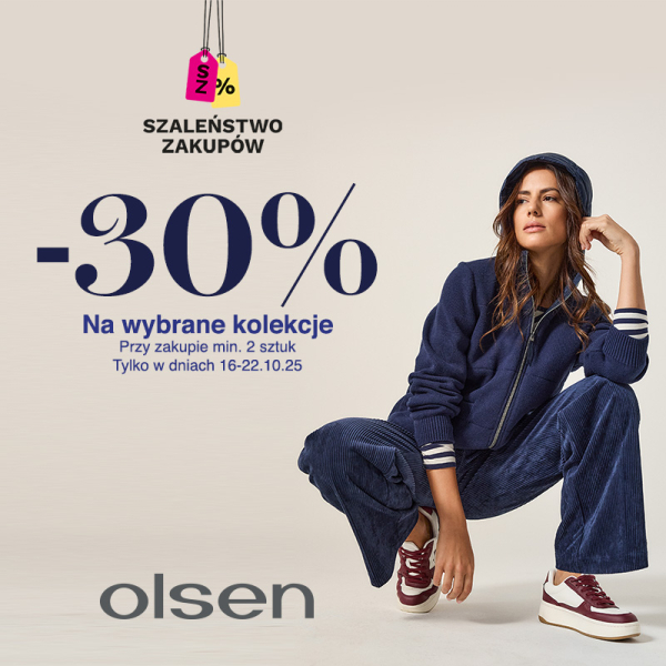 Szaleństwo Zakupów z OLSEN!