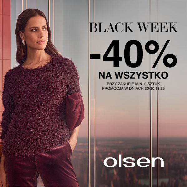 Rozpoczynamy BLACK WEEK w OLSEN