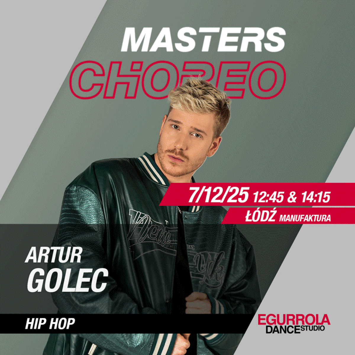 WARSZTATY MASTERS CHOREO Z ARTUREM GOLCEM W EGURROLA ANCE STUDIO
