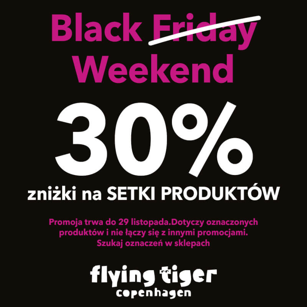 Black Weekend we Flying Tiger Copenhagen!