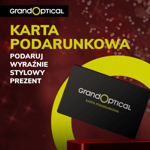 Karta podarunkowa Grand Optical-podaruj wyraźnie stylowy prezent