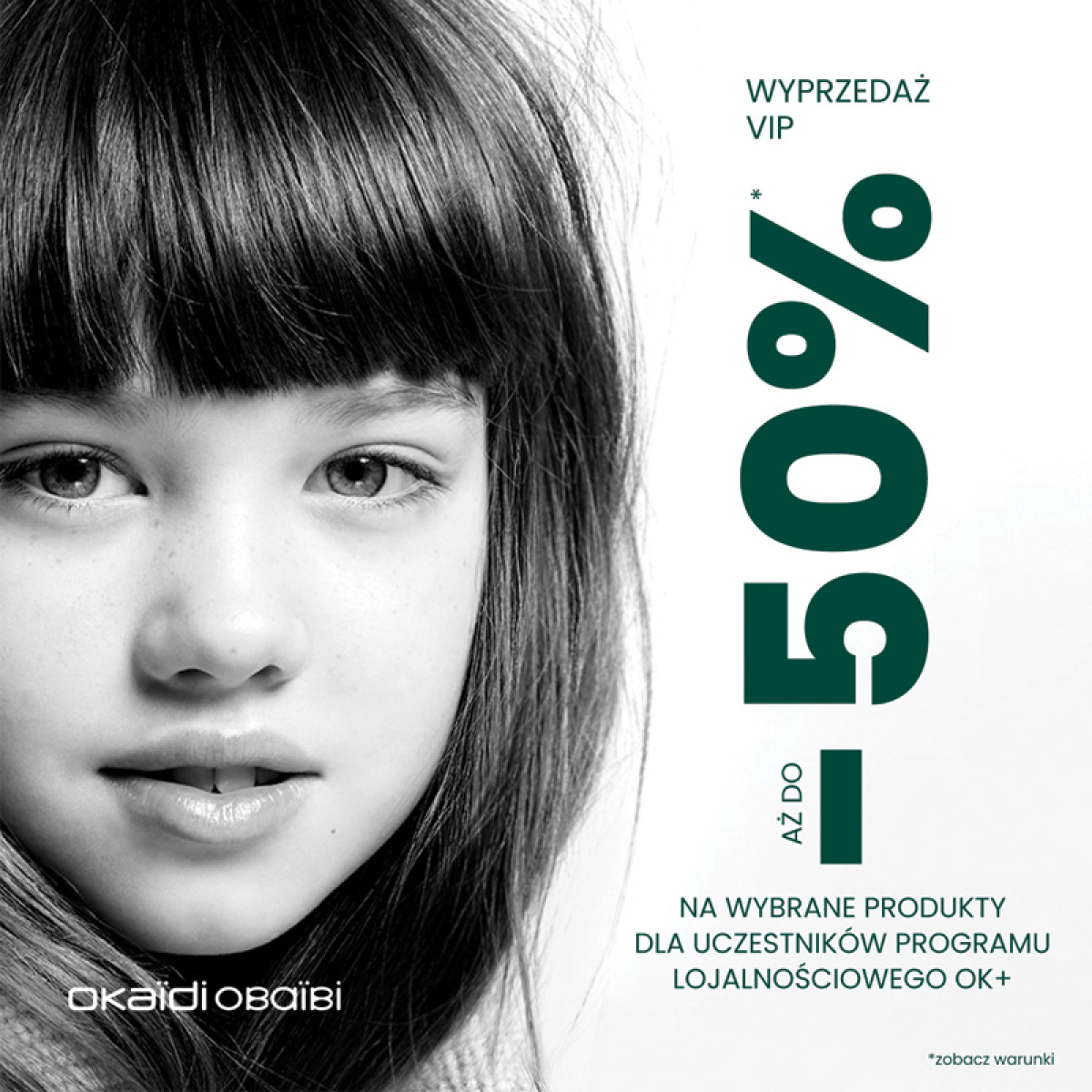 Aż do -50% na wyprzedaży VIP w OKAIDI !