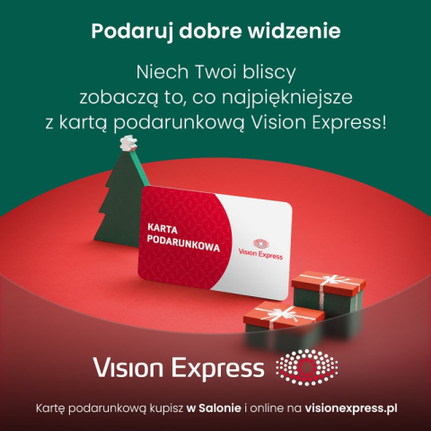 KARTA PODARUNKOWA VISION EXPRESS!