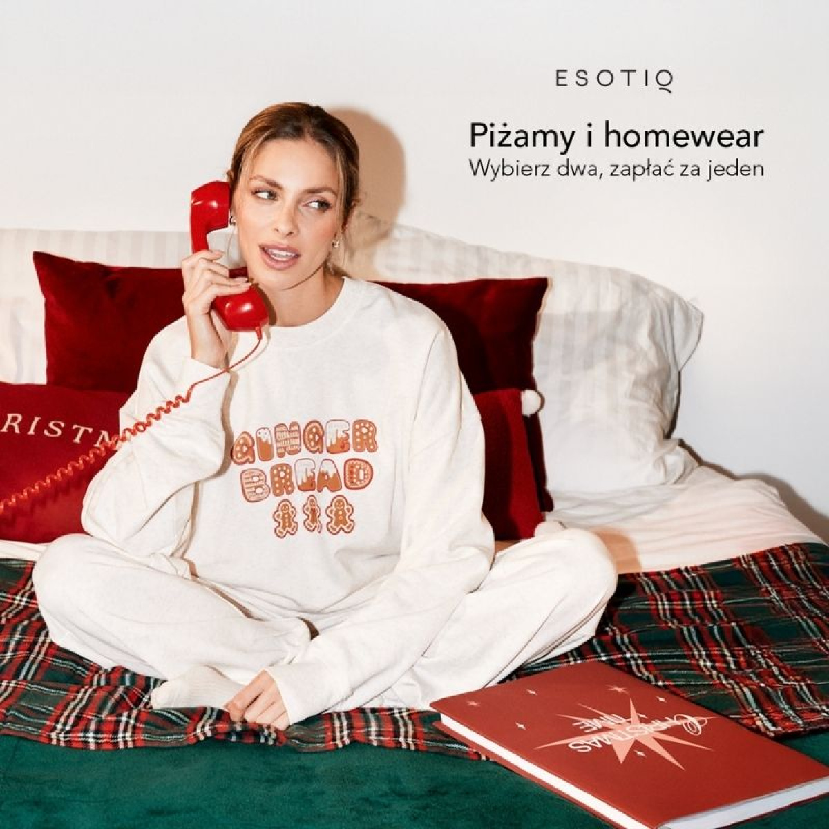 Świąteczna promocja na piżamy i homewear, wybierz 2 zapłać za 1!