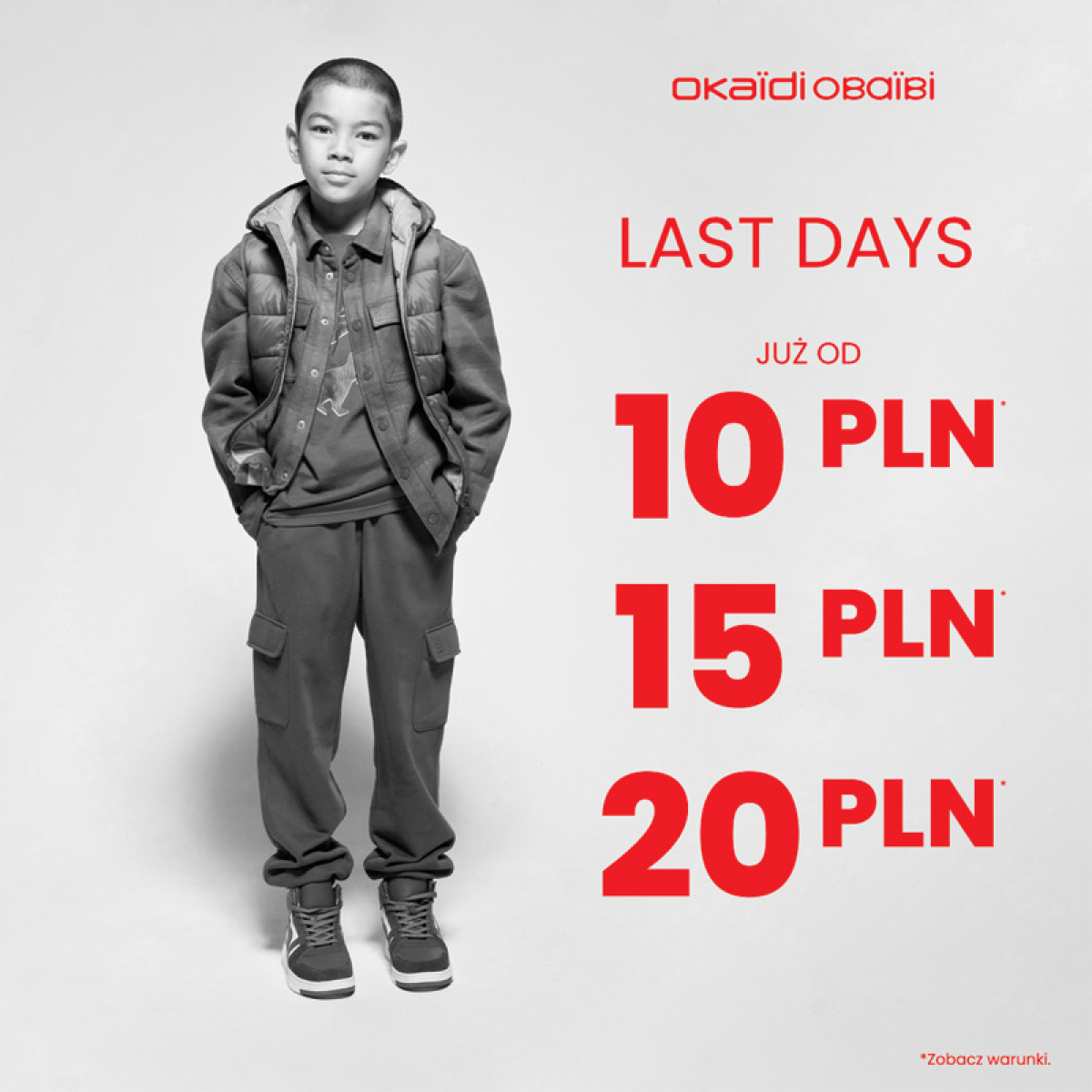 Ostatnie dni wyprzedaży w OKAIDI !