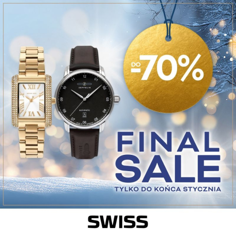 Final Sale do -70% w SWISS