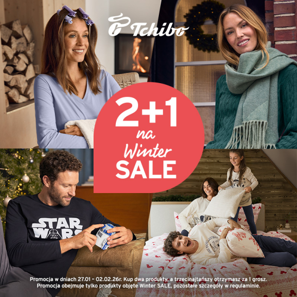 2+1 na Winter SALE w Tchibo!