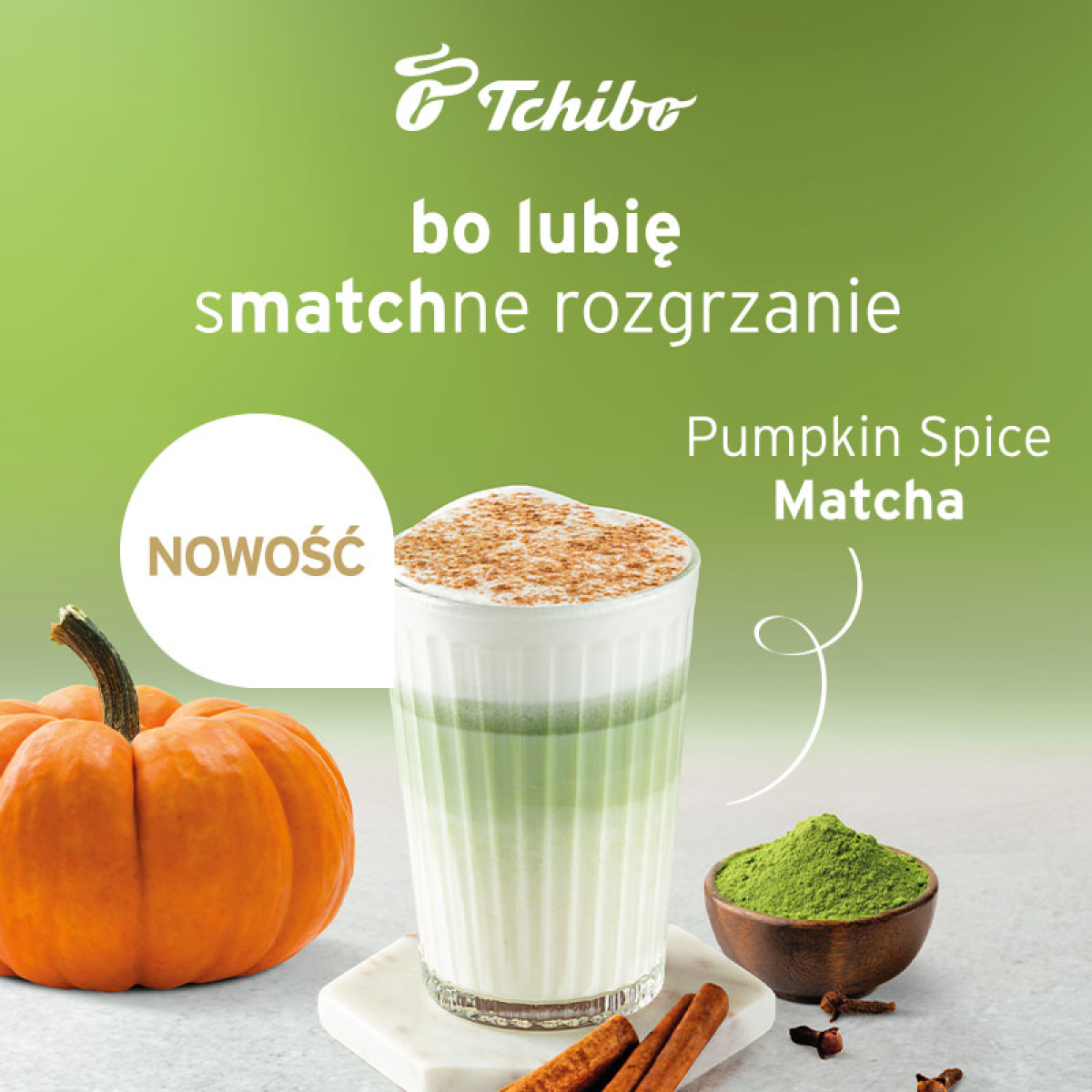 Pumpkin Spice Matcha w Tchibo!