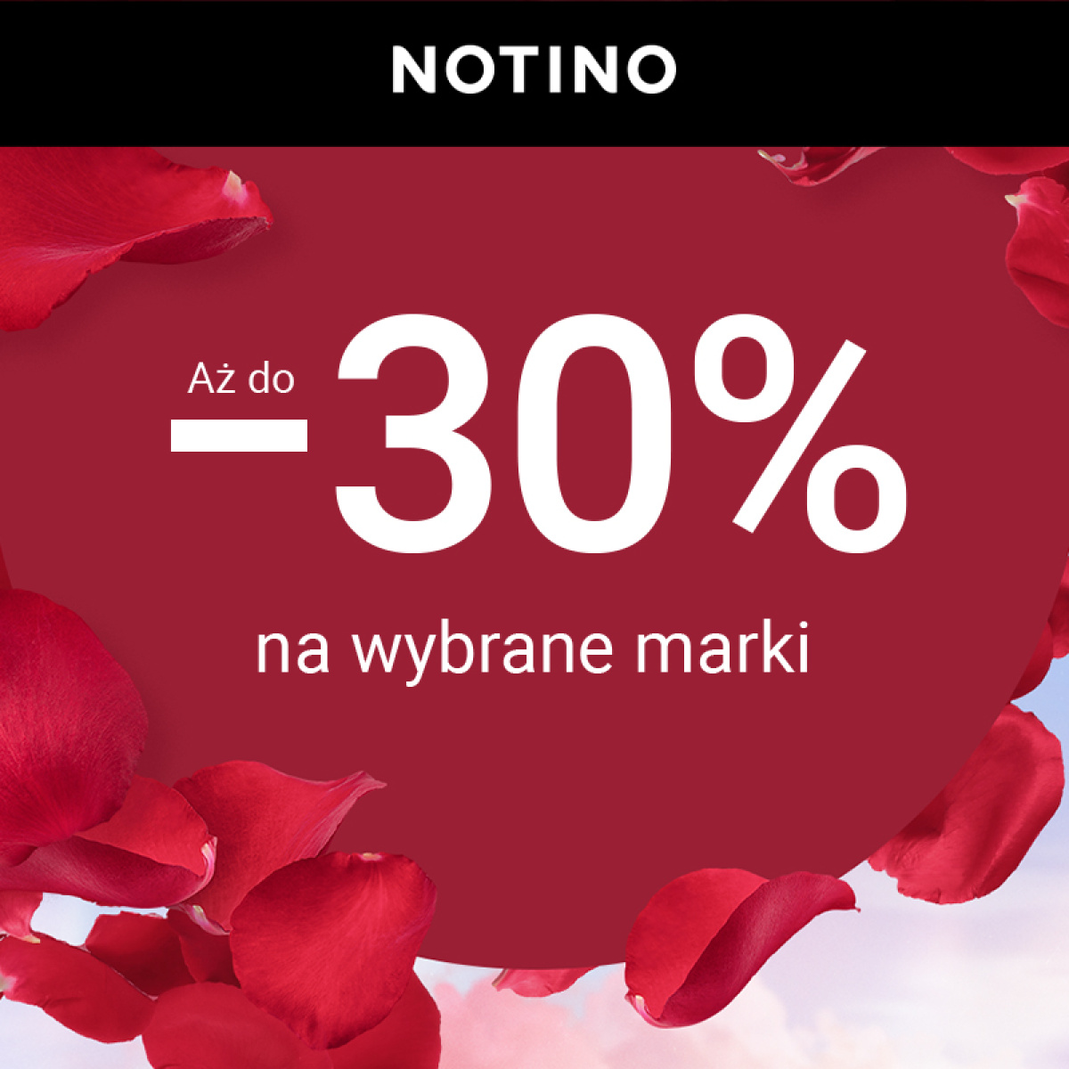Aż do −30% na wybrane marki