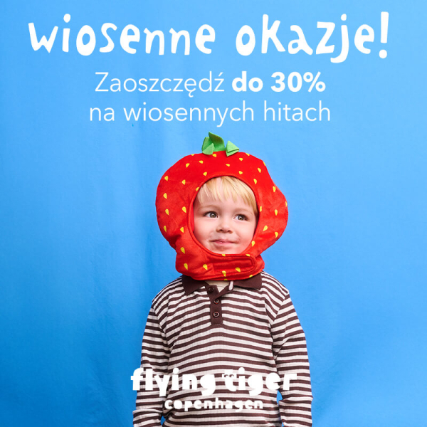 Wiosenne okazje z Flying Tiger Copenhagen!