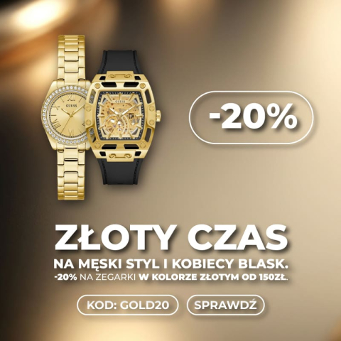 Złoty czas na męski styl i kobiecy blask