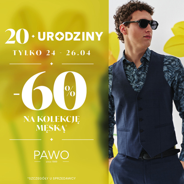 PAWO świętuje 20. urodziny w Manufakturze!