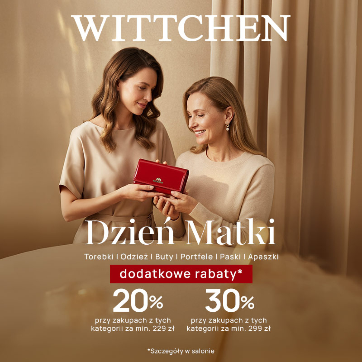 Celebruj Dzień Matki razem z WITTCHEN