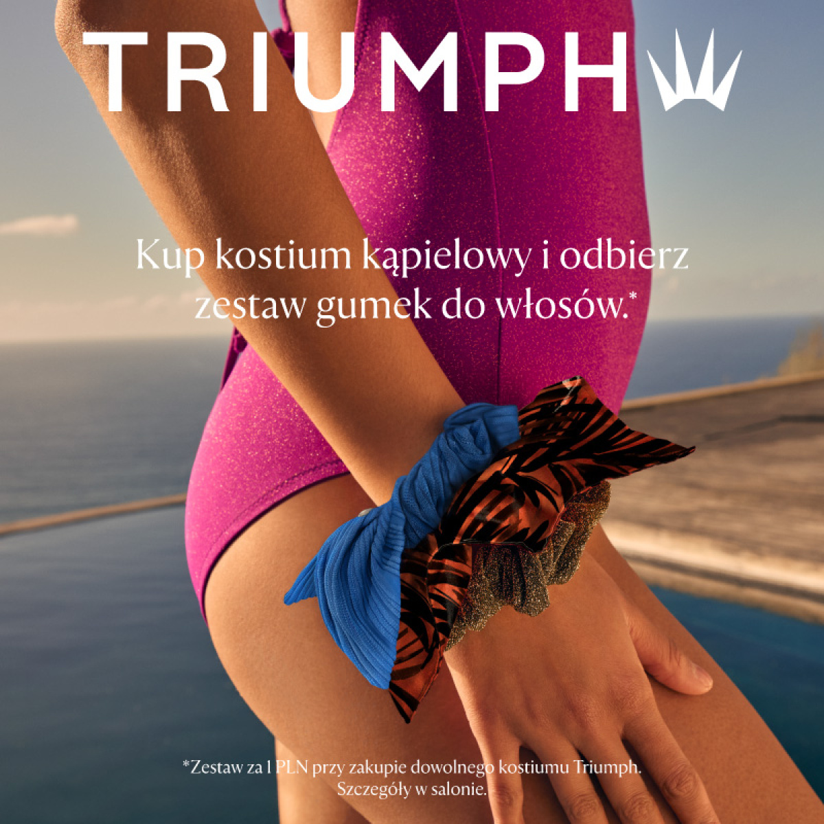 TRIUMPH - Kup kostium kąpielowy i odbierz zestaw gumek do włosów