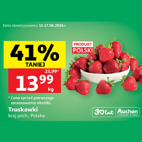 Polskie truskawki.