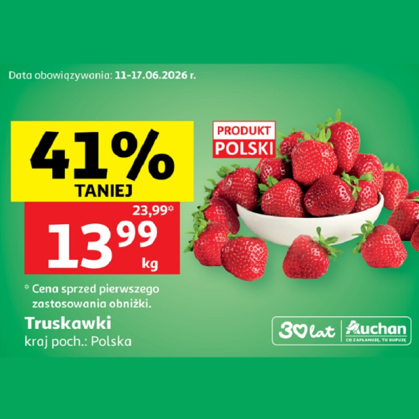 Polskie truskawki.