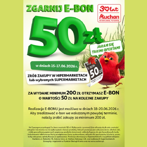 Zgarnij e-bon.