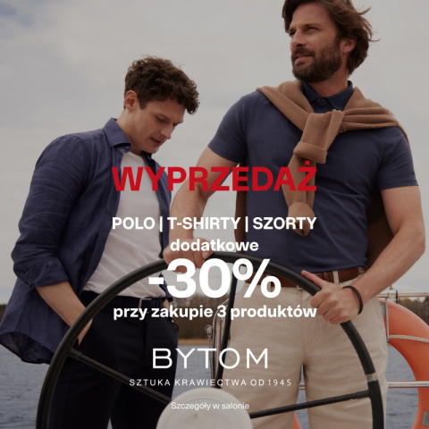 WYPRZEDAŻ - POLO ., T-SHIRTY , SZORTY dodatkowe - 30%