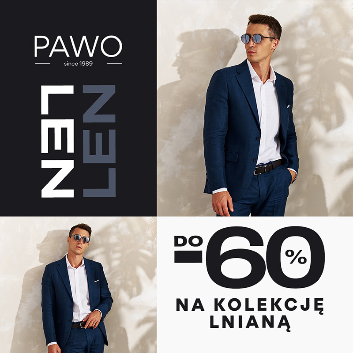 Lato z lnem w PAWO – teraz do -60%!