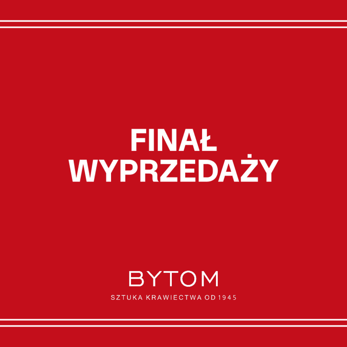FINAŁ WYPRZEDAŻY