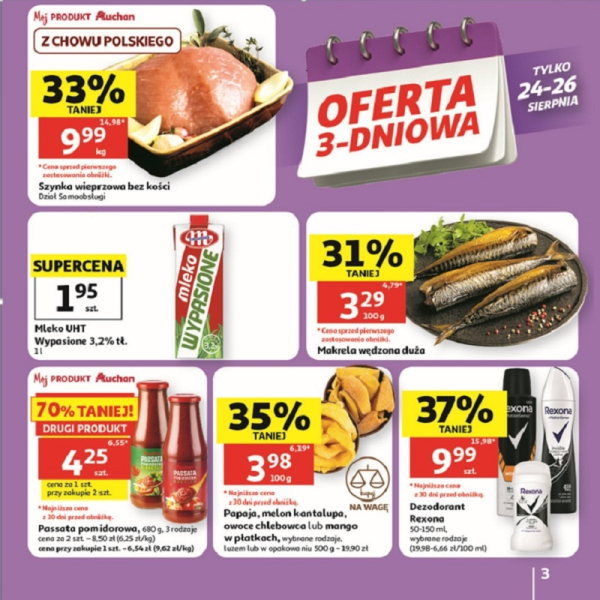 Oferta 3-dniowa.