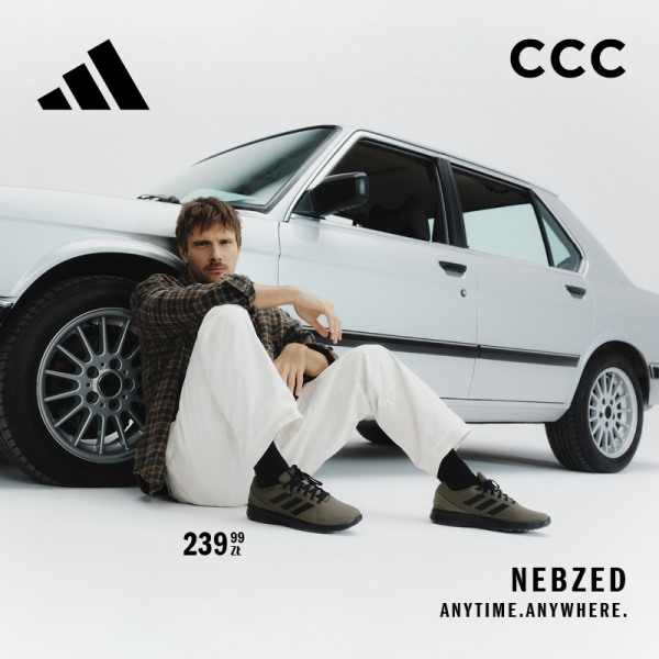 ANYTIME. ANYWHERE. Nowa odsłona adidas Nebzed w CCC!