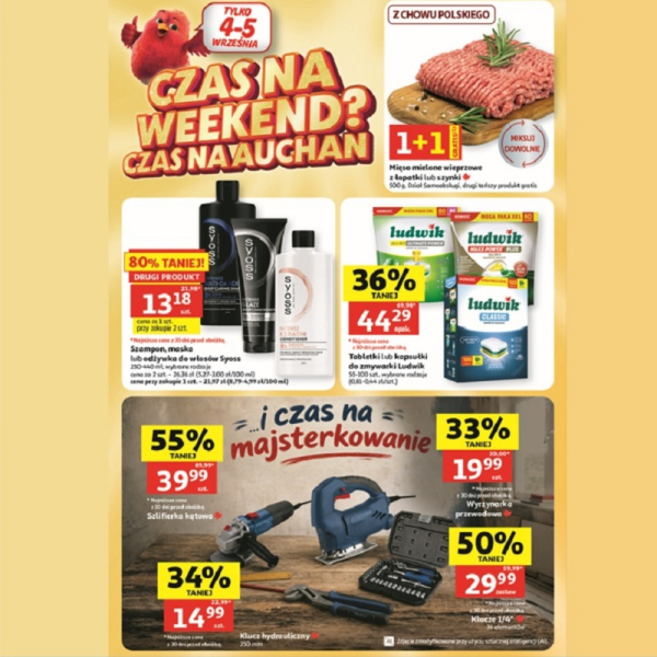 Czas na weekend i czas na majsterkowanie.