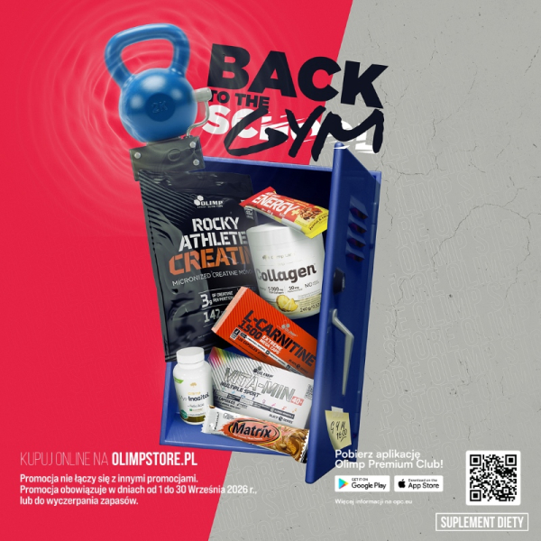 PROMOCJA MIESIĄCA W OLIMP STORE – WRZEŚNIOWY GYM BACK!