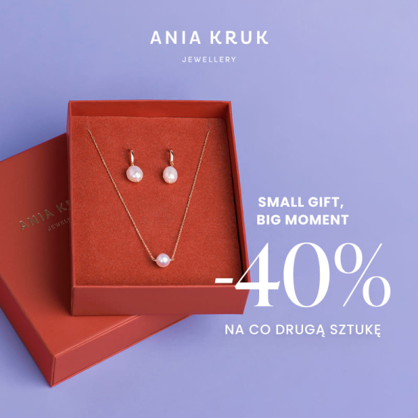 Dzień Mamy w ANIA KRUK: -40% na co 2 sztukę!