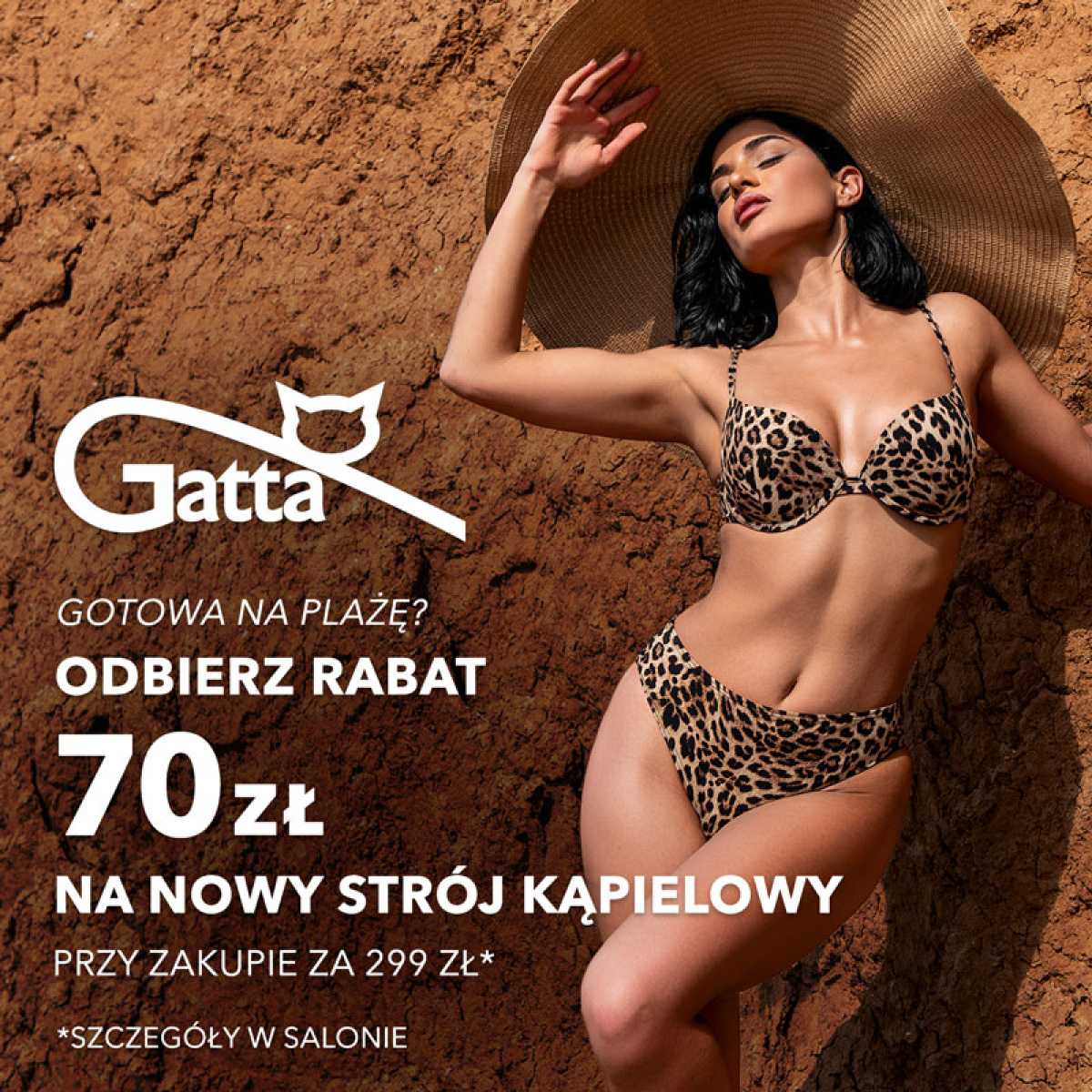 -70 ZŁ RABATU NA KOSTIUMY PLAŻOWE 