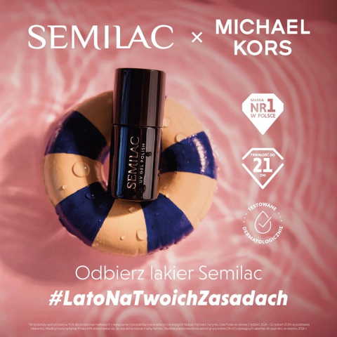 Michael Kors x Semilac - odbierz lakier Semilac