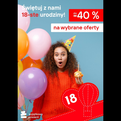 Świętuj z Nami 18-ste Urodziny!