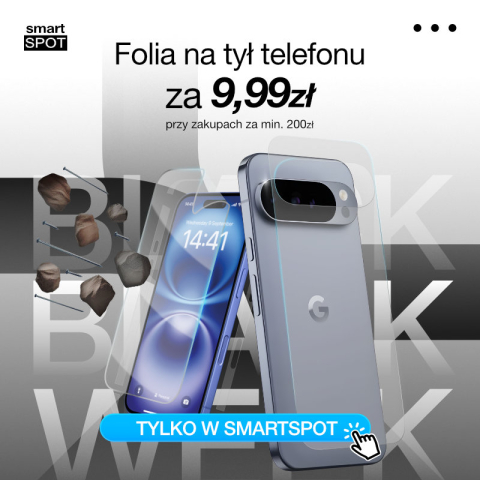 Folia na tył telefonu za 9.99zł przy zakupach za min. 200zł!