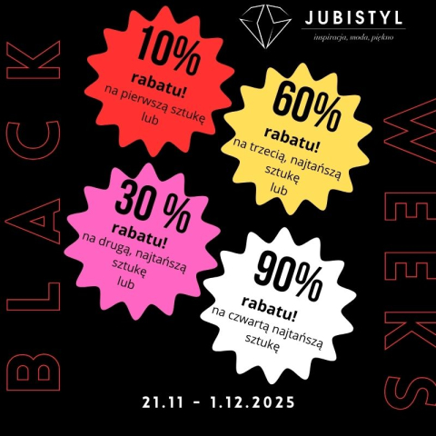 Black WEEKS W JUBISTYLU!