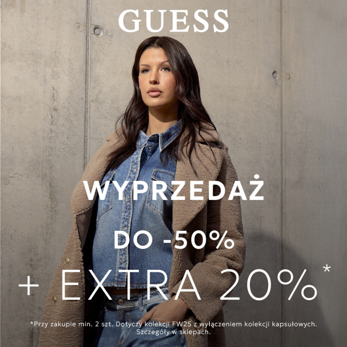 SALE EXTRA 20% - banery GUESS