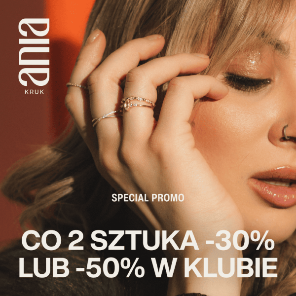 Do -50% na co 2 sztukę!