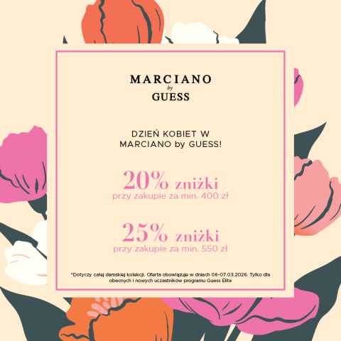 DZIEŃ KOBIET - MARCIANO by GUESS