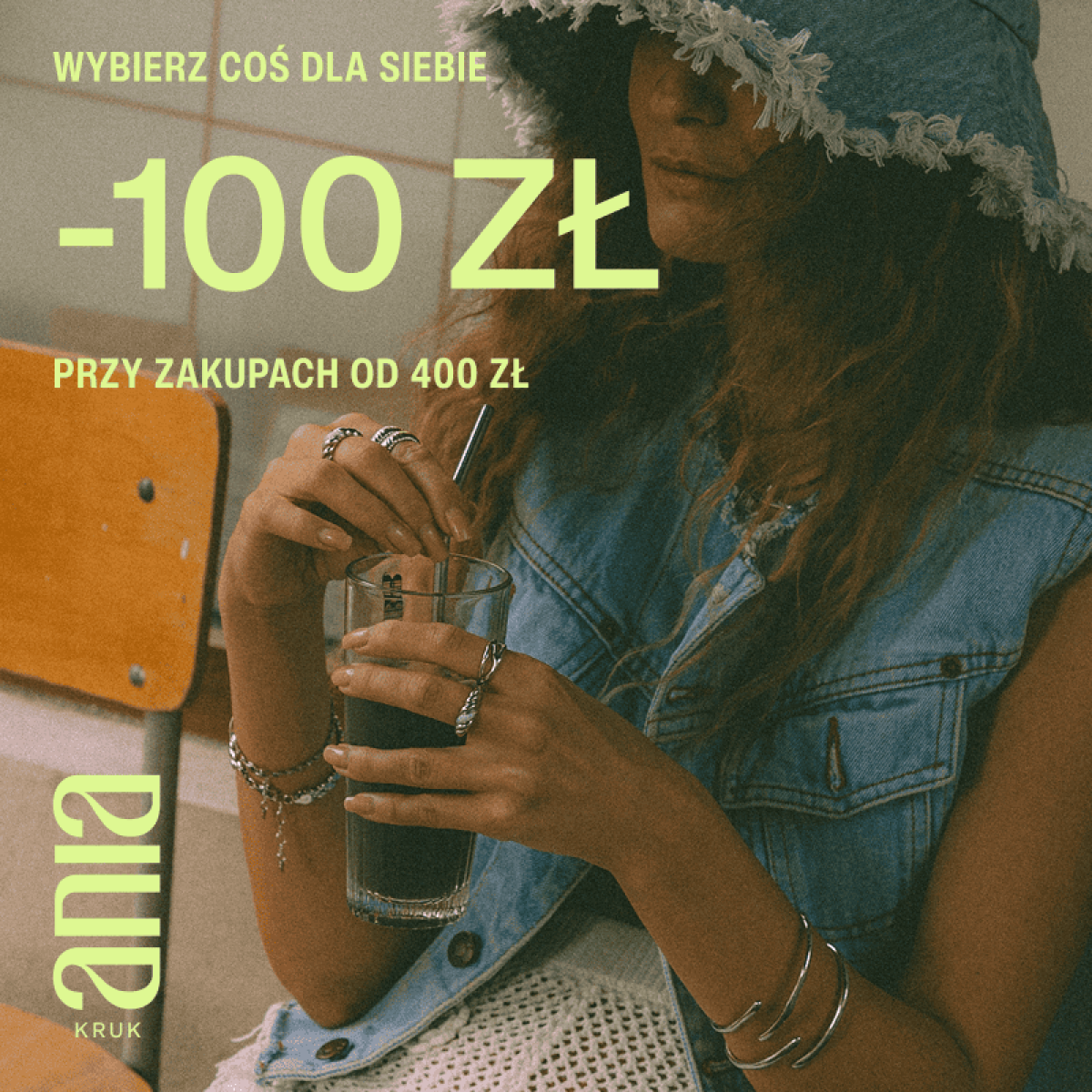 -100 zł od 400 zł!
