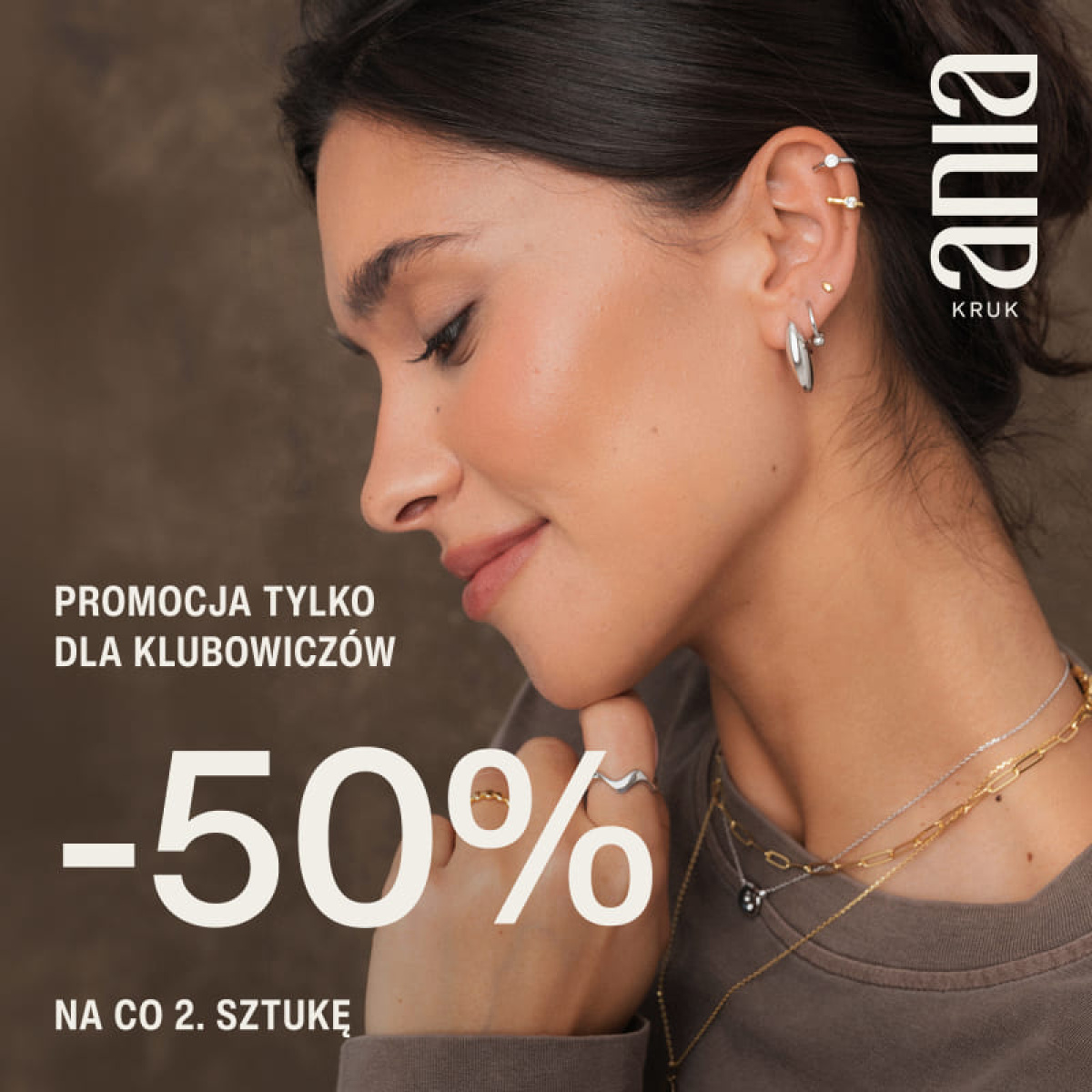 Tylko w Klubie: -50% na co 2 sztukę!