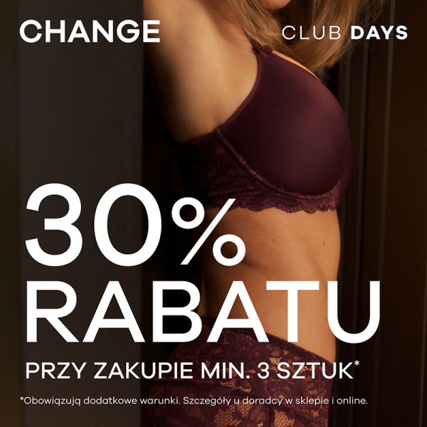 CLUB DAYS w CHANGE! 
