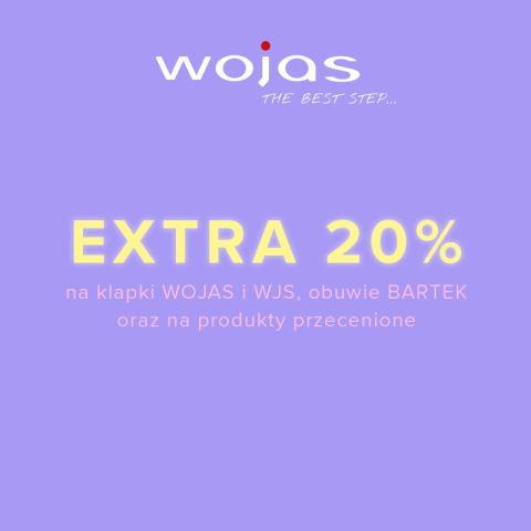 EXTRA 20% na wybrane produkty