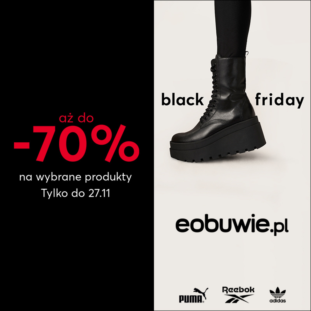 Black Friday w eobuwie.pl