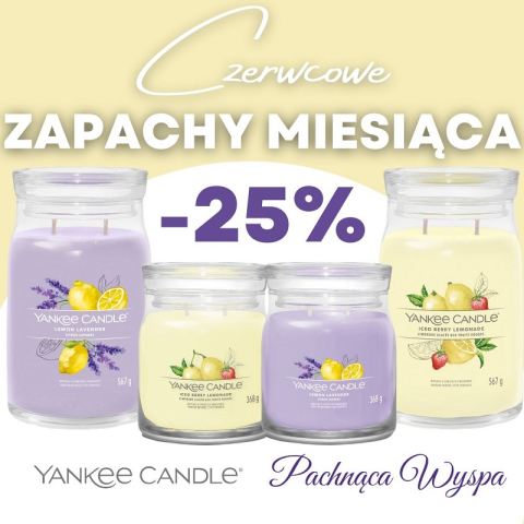 Zapachy miesiąca Yankee Candle -25%