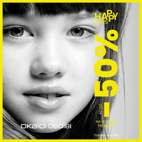 JESIENNE OBNIŻKI AŻ DO -50% W OKAIDI