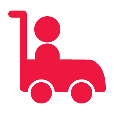 Car shopping carts for children